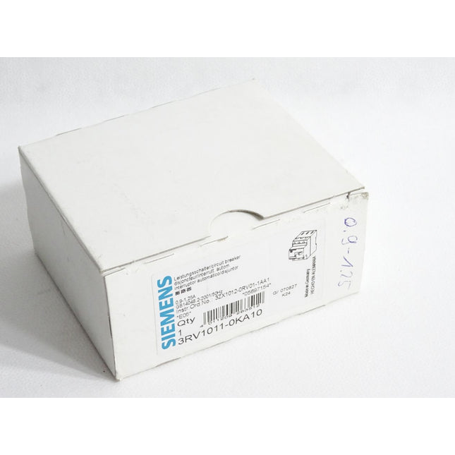 Siemens Leistungsschalter 3RV1011-0KA10 / Neu OVP - Maranos.de
