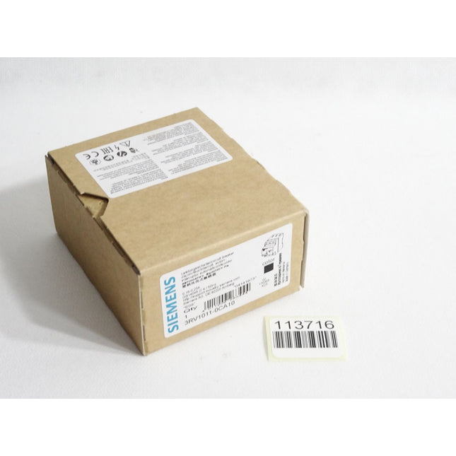 Siemens Leistungsschalter 3RV1011-0CA10 / Neu OVP - Maranos.de