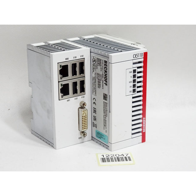 Beckhoff PC CX5110-0111-9020 Windows Embedded Compact 7 + TwinCAT-2-PLC-Runtime