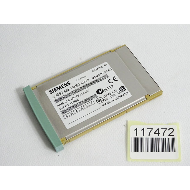 Siemens Memory Card 256KB 6ES7952-1AH00-0AA0 6ES7 952-1AH00-0AA0 - Maranos.de
