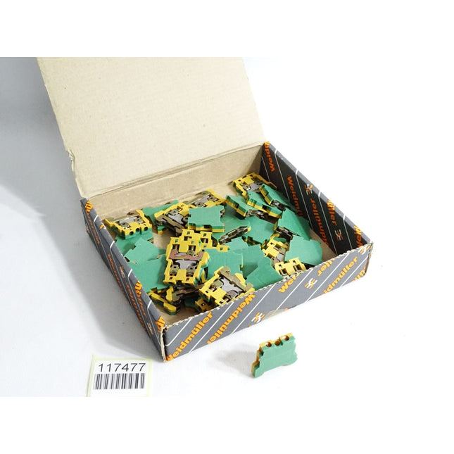 Weidmüller 1303360000 AKE 2.5 Schutzleiterklemme / Inhalt:38 Stück / Neu OVP