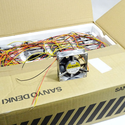 Sanyo Denki SanAce80L 109L0812H401 12V DC-Lüfter Axial Fan 80x80x25mm 1.06m3/min - Maranos.de