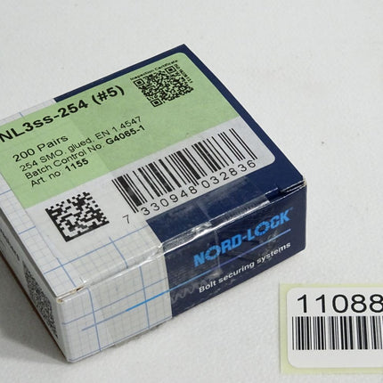 Nord Lock Keilsicherungsscheiben NL3ss-254 G4065-1 1155 Inhalt:200 Stück Neu OVP - Maranos.de