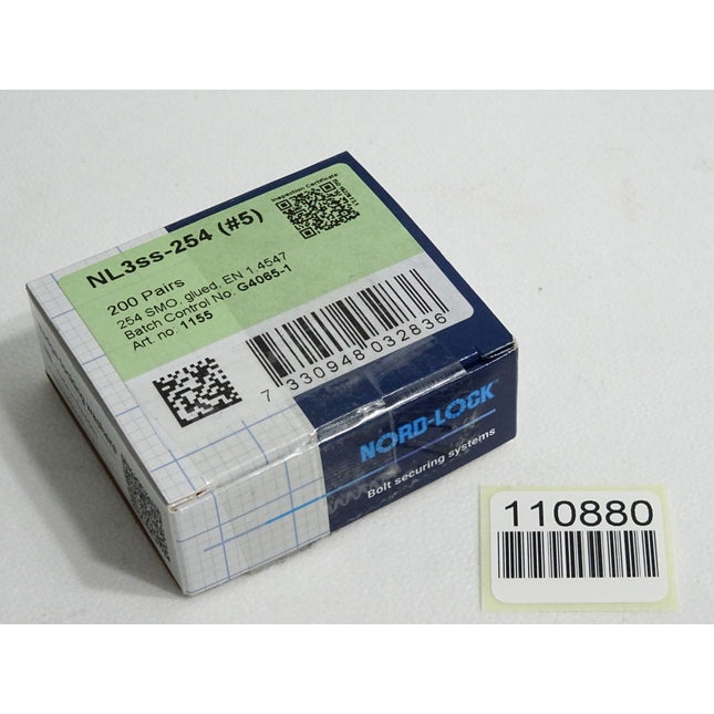 Nord Lock Keilsicherungsscheiben NL3ss-254 G4065-1 1155 Inhalt:200 Stück Neu OVP - Maranos.de