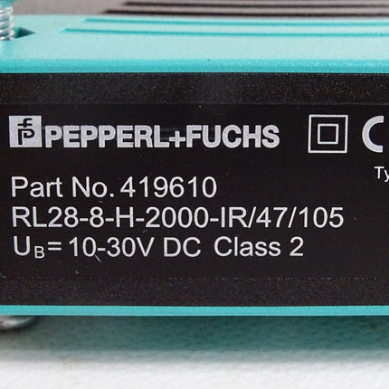 Pepperl+Fuchs Reflexions-Lichttaster RL28-8-H-2000-IR/47/105 419610 / Neuwertig - Maranos.de