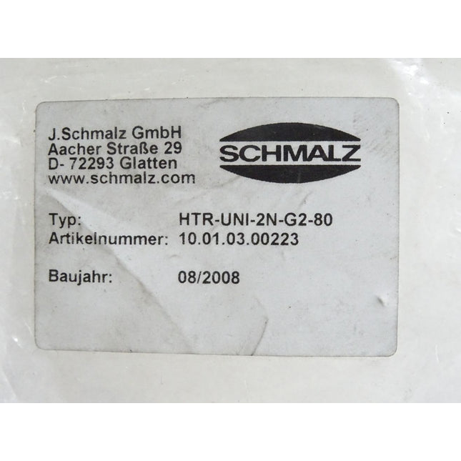 Schmalz HTR-UNI 2N G2 80 Universalhalter 10.01.03.00223 / Neu - Maranos.de