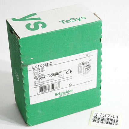 Schneider Electric Schütz LC1D38BD TeSys 035967 / Neu OVP - Maranos.de