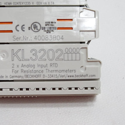 Beckhoff Busklemme 2-Kanal-Analog-Eingang KL3202 0000