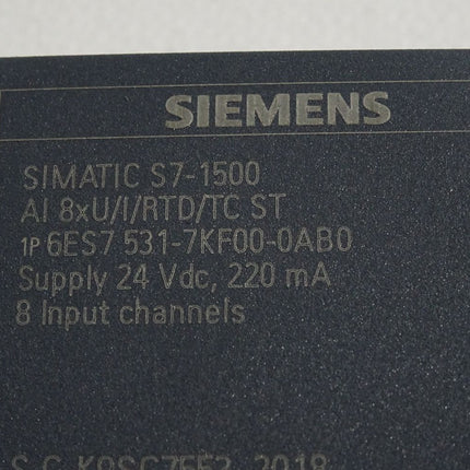 Siemens S7-1500 6ES7531-7KF00-0AB0 6ES7 531-7KF00-0AB0 Analogeingabemodul - Maranos.de