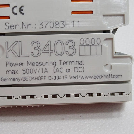 Beckhoff Busklemme 3-Kanal-Analog-Eingang KL3403 0000