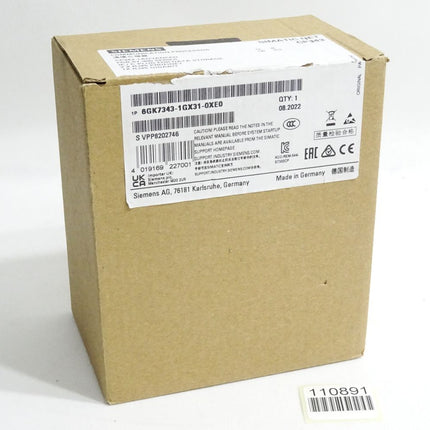 Siemens Simatic Net CP343-1 6GK7343-1GX31-0XE0 / Neu OVP - Maranos.de