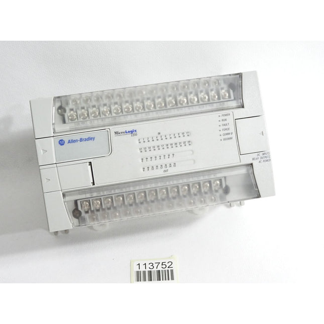 Allen Bradley MicroLogix 1200 1762-L40BWA 16 Point DC Input Module - Maranos.de