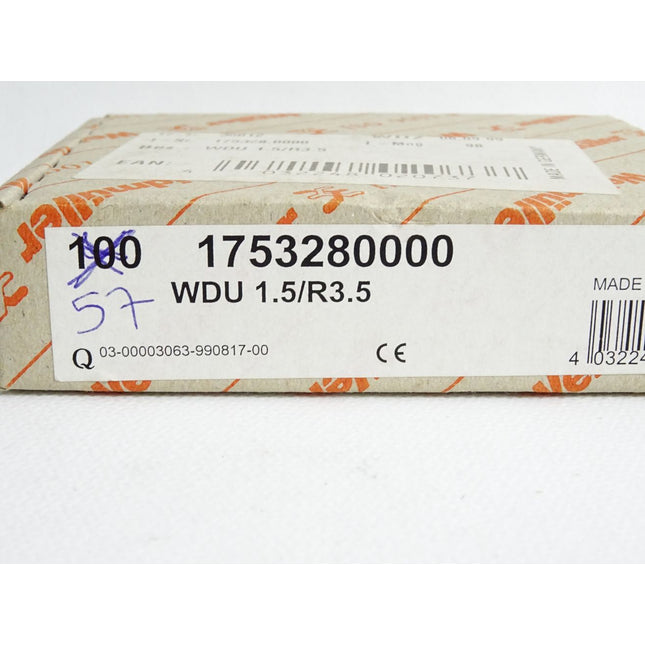 Weidmüller 1753280000 Reihenklemme / Inhalt:57 Stück / Neu OVP