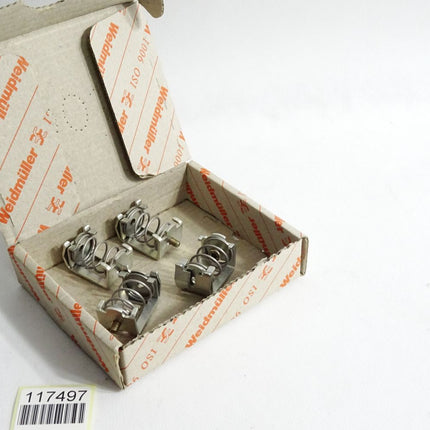 Weidmüller Klemmbügel 1712311001 KLBUE 4-13.5 SC SS / Inhalt:4 Stück / Neu OVP