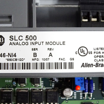 Allen Bradley SLC500 Analog Input Module 1746-NI4 - Maranos.de
