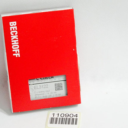Beckhoff EL3122 Rev.0019 analoge Eingangsklemme / Neu OVP versiegelt - Maranos.de