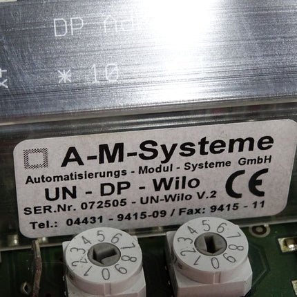 A-M-Systeme Universal Gateway UN-DP UN-DP-Wilo