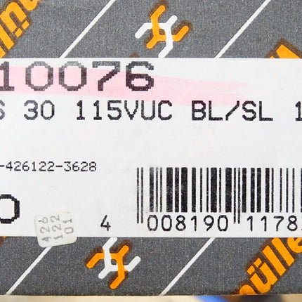 Weidmüller 110076 RS 30 115VUC BL/SL 1U Relaiskoppler / Preis pro Stück ohne OVP