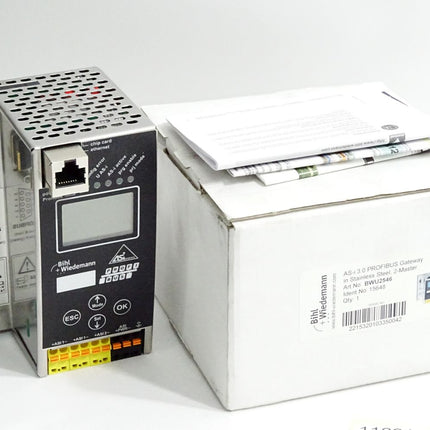 Bihl+Wiedemann BWU2546 ASi-3 PROFIBUS Gateway / Neuwertig - Maranos.de