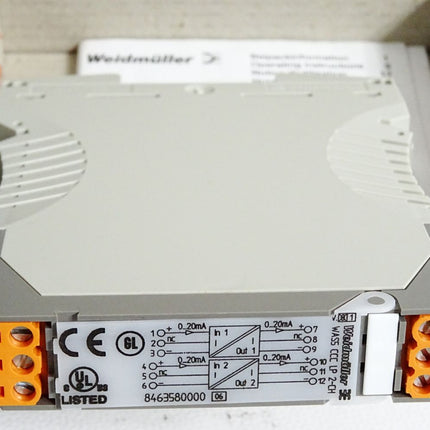 Weidmüller 8463580000 WAS5 CCC LP 0-20/0-20mA / Neu OVP