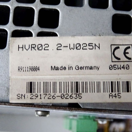 Rexroth R911190004 HVR02.2-W025N - Maranos.de