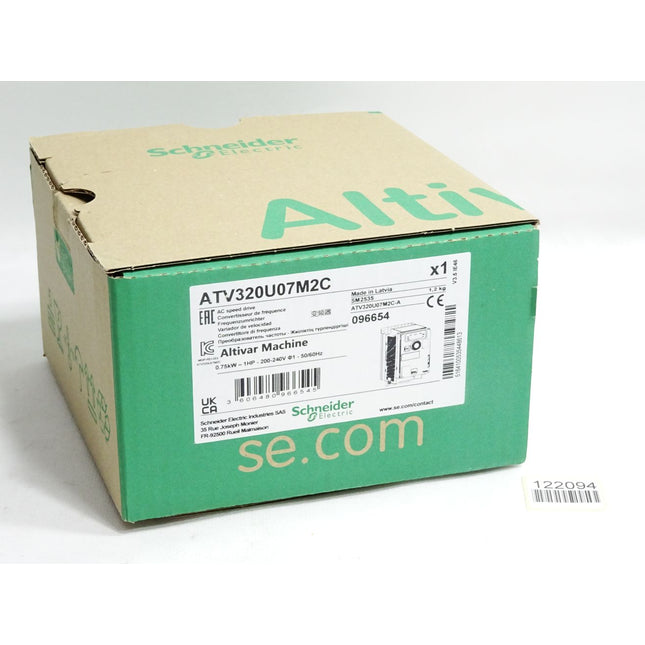 Schneider Electric Altivar Machine 0.75kW ATV320U07M2C 0.75kW / Neu OVP