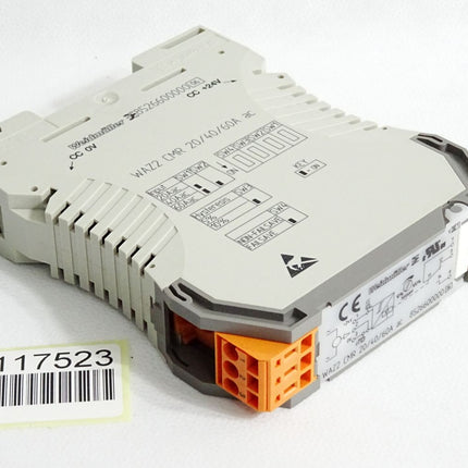 Weidmüller 8526600000 WAZ2 CMR 20/40/60A ac / Neuwertig