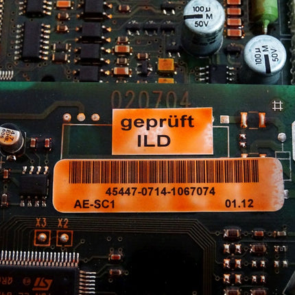 AMK Einschubkarte KU-SC1 45447-0714 01.12 KU-R01 45696-0531 - Maranos.de