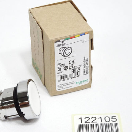 Schneider Electric Drucktaster weiß ZB4BA1 / Neu OVP