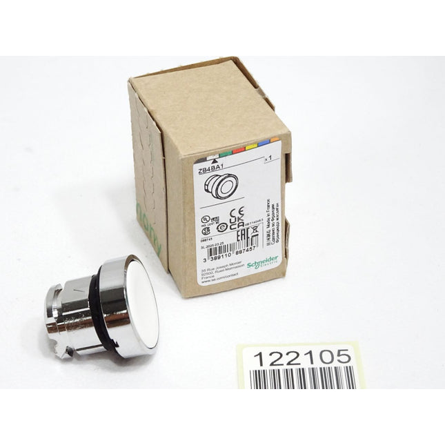 Schneider Electric Drucktaster weiß ZB4BA1 / Neu OVP