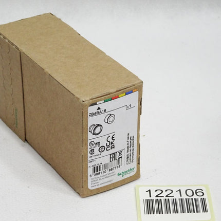 Schneider Electric Drucktaster weiß ZB4BA1 / Neu OVP