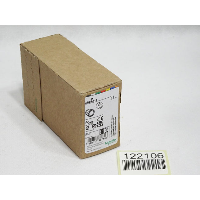 Schneider Electric Leuchtdrucktaster weiß ZB4BA18 / Neu OVP