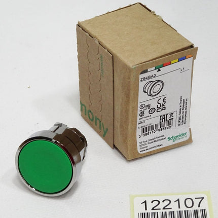 Schneider Electric Drucktaster grün ZB4BA3 / Neu OVP