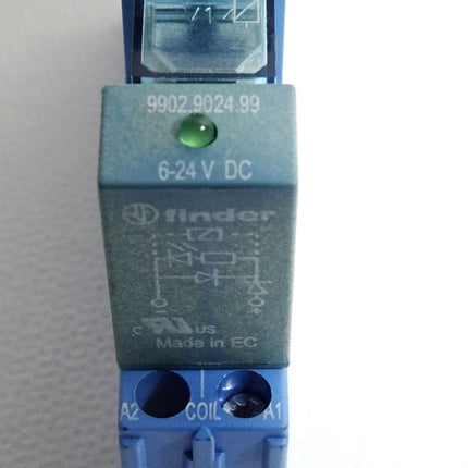 Finder Sockel 95.05 + Relais 8A 40.52S + 9902.9024.99 - Maranos.de