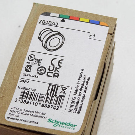 Schneider Electric Drucktaster grün ZB4BA3 / Neu OVP