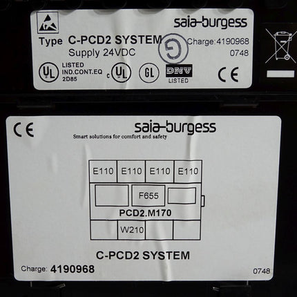 Saia Burgess Steuerung C-PCD2 System - Maranos.de