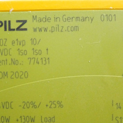 Pilz 774131 PNOZ e1vp Sicherheitsschaltgerät / Neu OVP versiegelt - Maranos.de