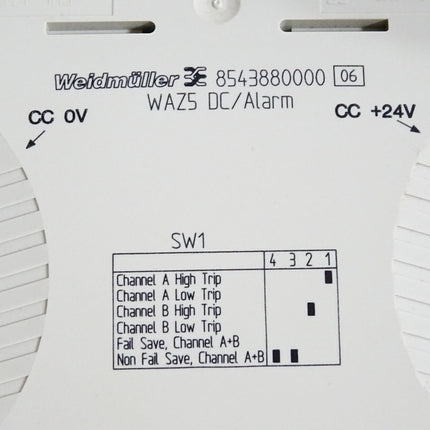 Weidmüller 8543880000 WAZ5 DC/ALARM Grenzwertüberwachung