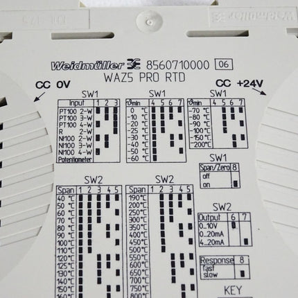 Weidmüller 8560710000 WAZ5 PRO RTD