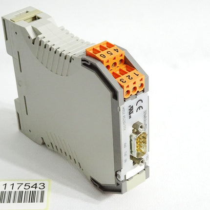 Weidmüller 8615690000 WDS2 RS232/TTY Schnittstellenwandler / Neuwertig