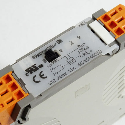 Weidmüller 8621020000 WGZ 24Vdc 6,3A Elektronische Sicherung