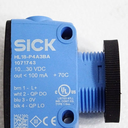 Sick 1071743 HL18-P4A3BA Hybrid-Lichtschranke - Maranos.de