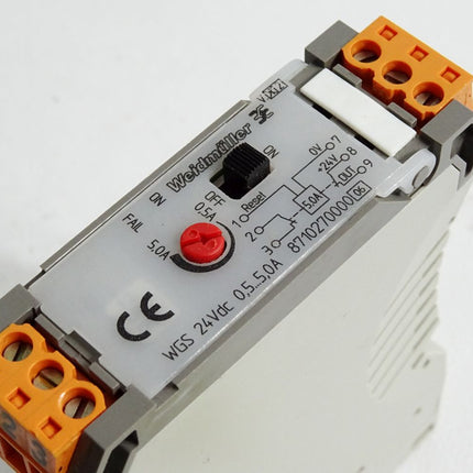 Weidmüller 8710270000 WGS 24Vdc 0.5...5A WAVEguard Elektronische Sicherung