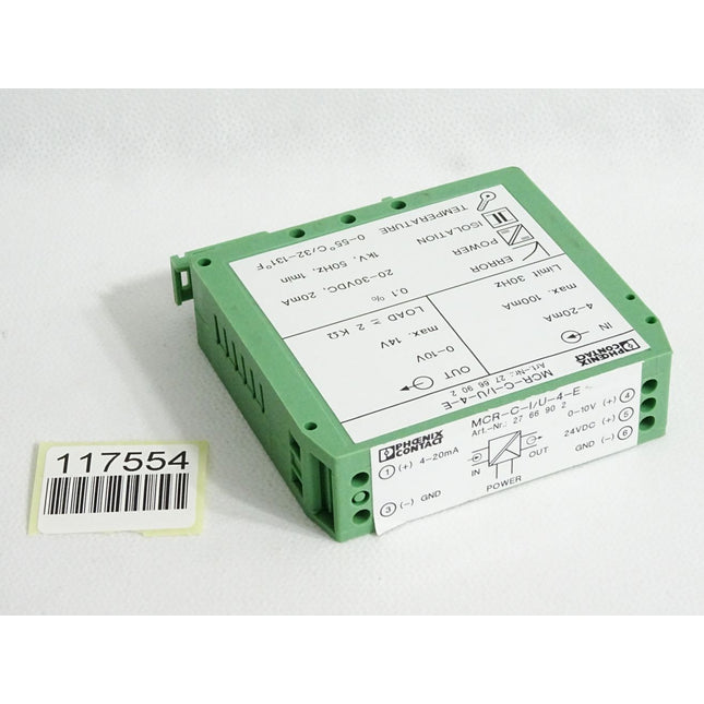 Phoenix Contact 2766902 MCR-C-I/U-4-E