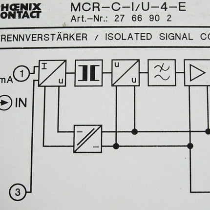 Phoenix Contact 2766902 MCR-C-I/U-4-E