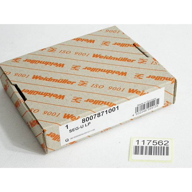 Weidmüller 8007871001 SEG-U LP / Neu OVP