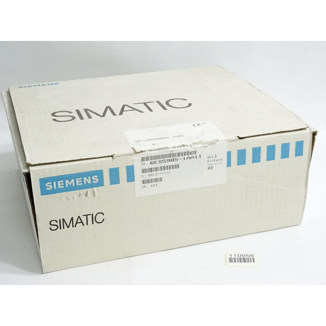 Siemens UV-Löschgerät 6ES5985-1AA11 6ES5 985-1AA11 / Neu OVP - Maranos.de