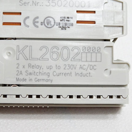 Beckhoff Ausgangsklemme KL2602 0000