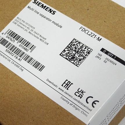 Siemens Multi Line Separator FDCL221-M 101333429 S54312-F6-A1 Neu OVP versiegelt - Maranos.de