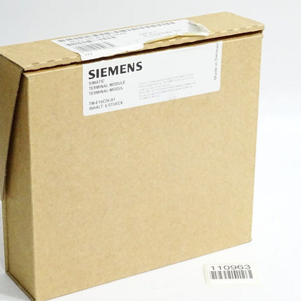 Siemens TM-E15C26 6ES7193-4CA50-0AA0 6ES7 193-4CA50-0AA0 Inhalt:5 Stück Neu OVP - Maranos.de